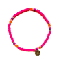 Preview: Super Gem bracelet beads Mini Roc Neon pink